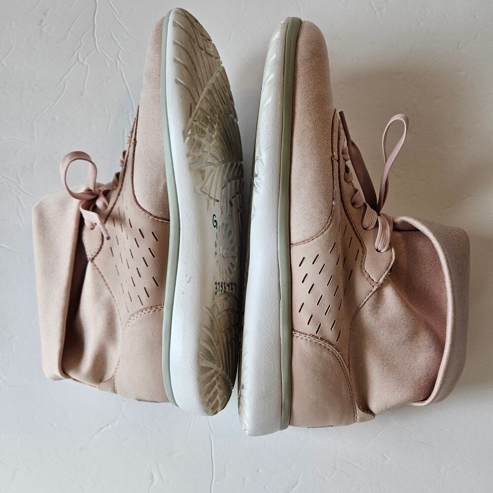 Ugg Islay Leather Bootie Sneakers Quartz Pink Women's 10‎ UK 8.5 EU 41 - Picture 7 of 10